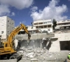 The occupation demolishes 10 residential structures in Jericho