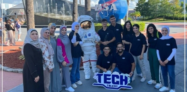 A Palestinian mission concludes a scientific trip to the US space agency &quot;NASA&quot;