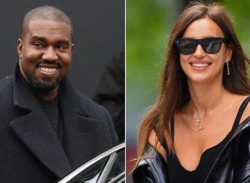 Kanye West celebrates his birthday with model Irina Shayk in France