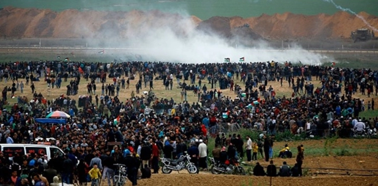 Decision to postpone the return marches in Gaza today