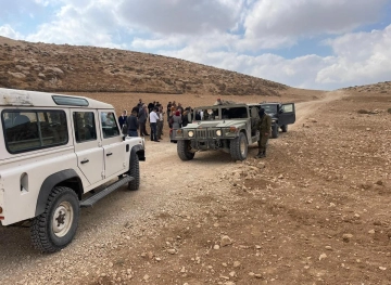 Detention of the participating delegation and obstruction of its arrival.. &quot;Education&quot; organizes a tour of support and advocacy for Yatta schools