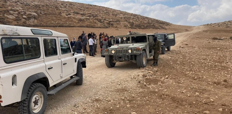 Detention of the participating delegation and obstruction of its arrival.. &quot;Education&quot; organizes a tour of support and advocacy for Yatta schools