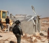The occupation demolishes facilities east of Qalqilya