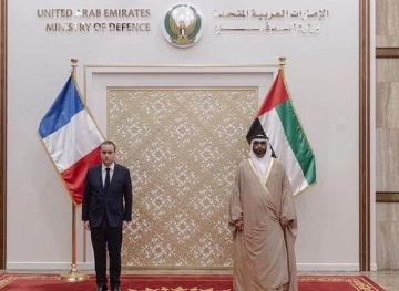 French Minister of Armies on a visit to the UAE