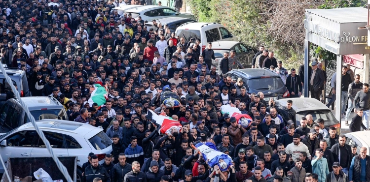 Mass funeral for the martyrs of the Jenin camp massacre