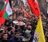 The funeral of the martyrs Al-Aidi and Abu Aram in Tubas and Hebron