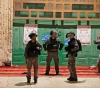 The occupation forces 6 boys away from Al-Aqsa Mosque