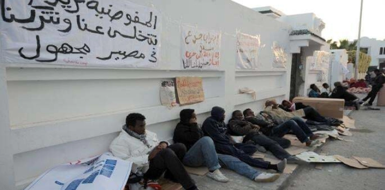 Asylum seekers in Tunisia are looking for a way out of an increasingly deteriorating situation
