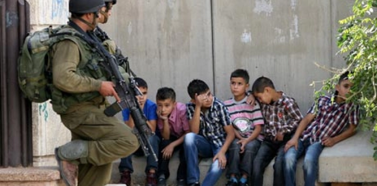 The occupation deprives 220 captive children from attending school