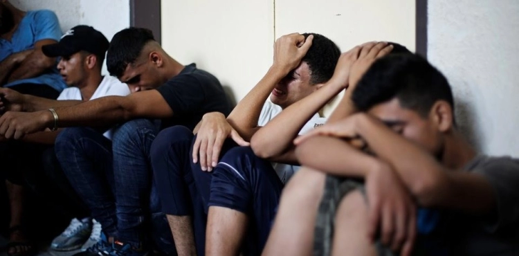 Photos| Gaza mourns the three martyrs