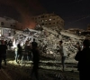 Israeli planes destroy a residential building west of Gaza now