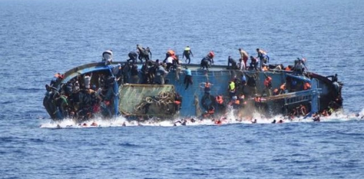 12 immigrants were killed when their boat sank off the coast of Greece