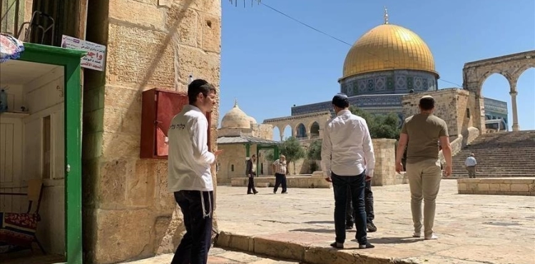 Settlers storm Al-Aqsa