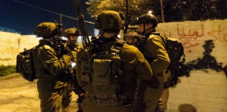 Arrest of 8 Palestinians from the West Bank