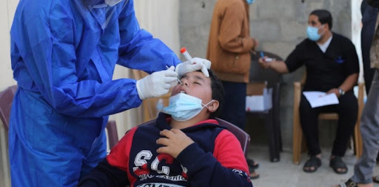 An increase in injuries and serious cases..Gaza: 3 deaths and 1,021 new cases of corona