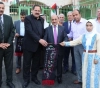 Saydam and Hasayneh discuss construction arrangements for three schools in Gaza