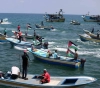 Injuries during the launch of the 15th marine path north of Gaza